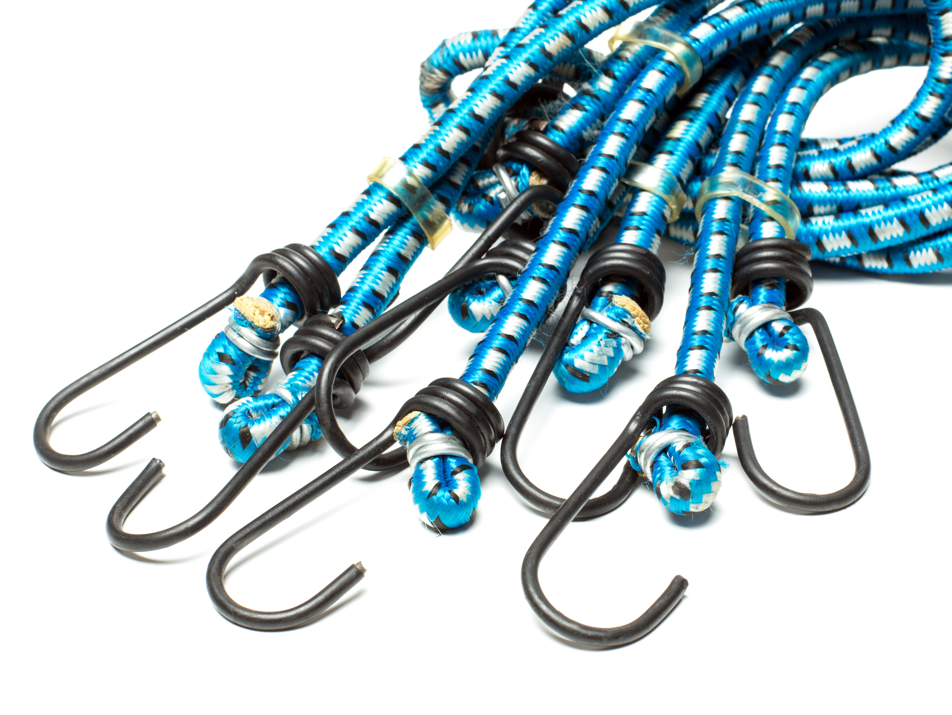 Blue elastic bungee cords | Crystal Valley